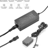 KINGMA Dummy Battery Kit With AC Power Supply Adaptor For BP-DC12 (假電池套裝)