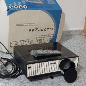 全新 viPro Projector 投影機 投影儀 HD LED 4K HDMI USB VGA TV Svideo supports ...