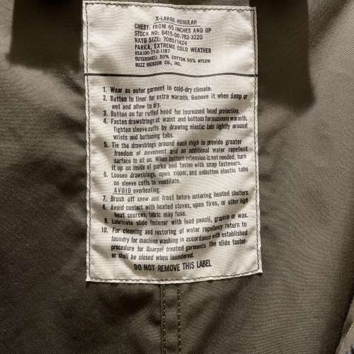 Buzz Rickson’s - M-65 NO HOOD - BUZZ RICKSON CO., INC. - BR14719  購自日本 ...