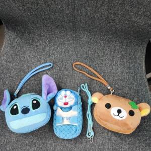 摺疊環保袋迪士尼史迪仔大頭公仔購物袋 Disney Stitch 摺疊環保袋 Doraemon 叮噹多...