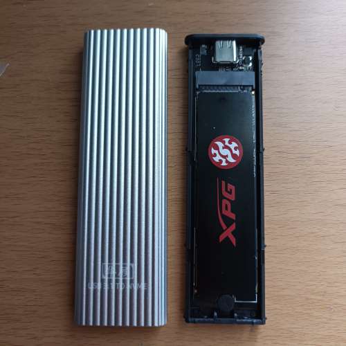 (包平郵/可面交)ADATA SX6000 Lite 256GB NVMe SSD固態硬碟 外置硬碟盒External Ha...