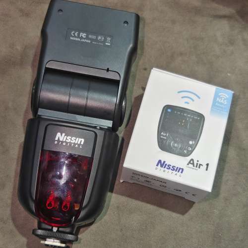 nissin Di700A + Air 1 日清 閃燈 連 引閃器 for nikon 尼康