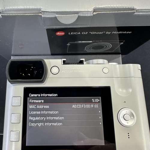 收藏級 Perfect 99.9% Leica Q2 Ghost 幽靈版 全球限量2000部