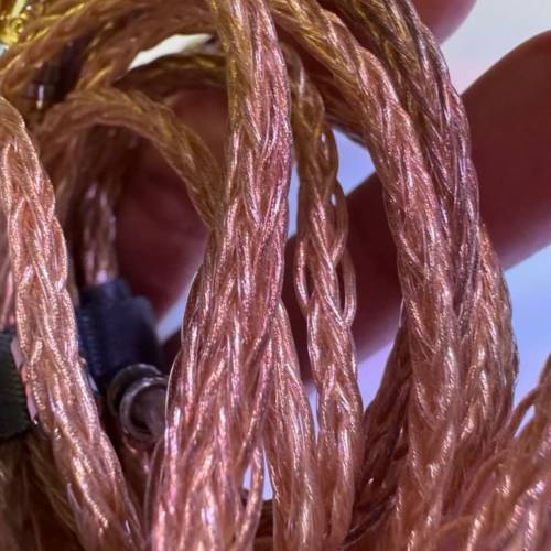 清位 純銀鍍金線16股 4.4 mmcx