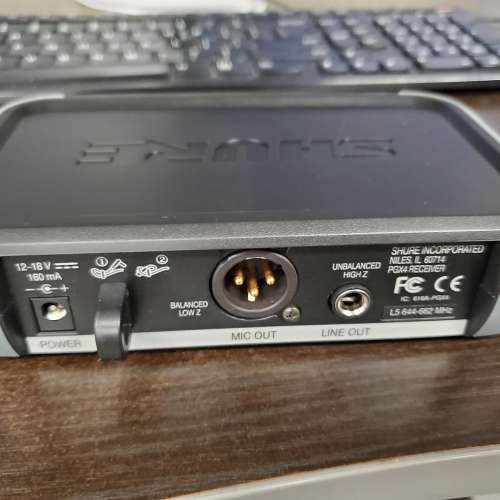 shure PGX4 receiver