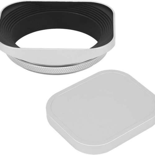Haoge LH-LC43B 43mm Square Metal Screw-in Mount Lens Hood For Leica D-Lux 8