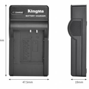 KINGMA USB Charger For Panasonic CGA-S005E, Panasonic CGA-S007E