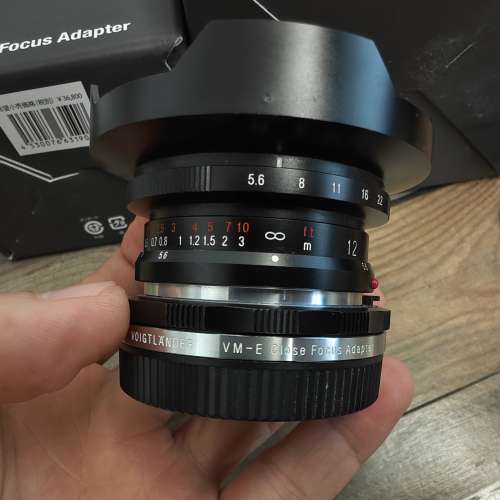 Voigtlander 12mm F5.6 Il For Leica M Mount Ultra Wide-Heliar Aspherical Il