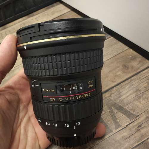 Tokina AT-X PRO DX 12-24mm F4 II DX for Nikon (連Protector)
