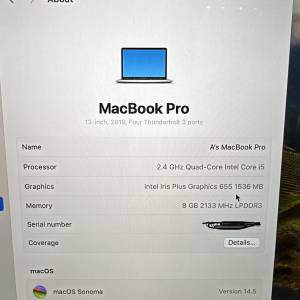 Apple MacBook Pro 2019