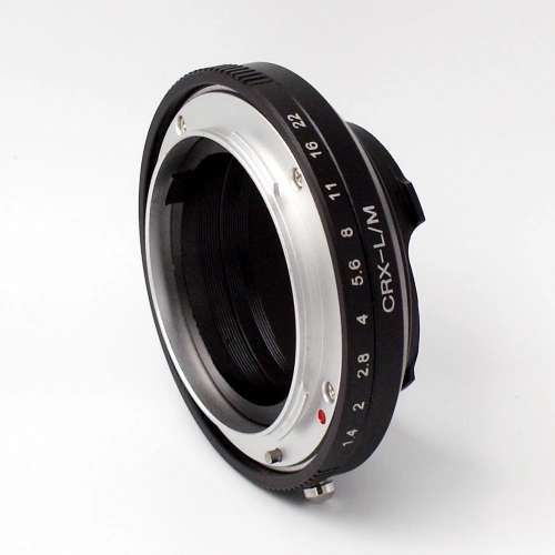 Contarex (CRX) Mount SLR Lenses to Leica M Mount Rangefinder Cameras