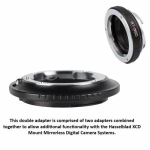 Lens Mount Double Adapter, QBM And Leica M To Hasselblad XCD 組合接環 - Ver 2