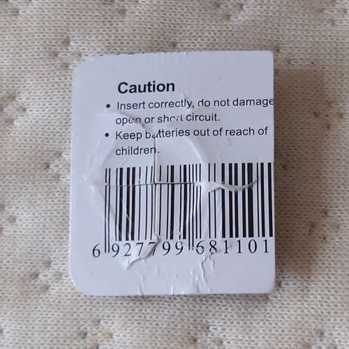 全新Alkaline Battery 1.5V LR1130H AG10 389A 鈕扣電池 Button Battery 鈕型電池 ...