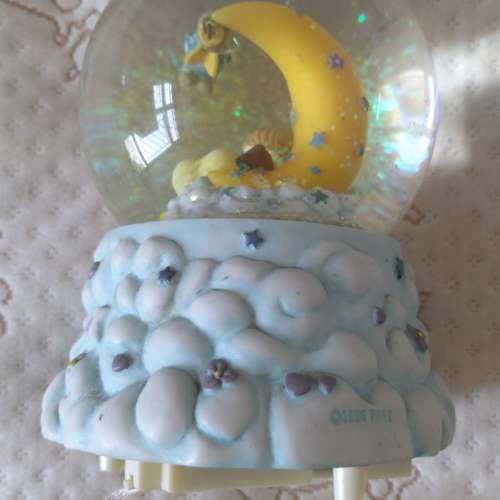 二手音樂水晶球 音樂水晶玻璃球 水晶球音樂盒 水晶球 家居裝飾 家居擺設