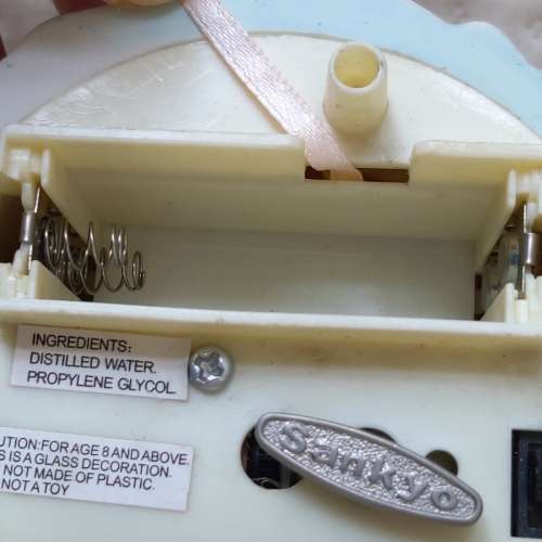 二手音樂水晶球 音樂水晶玻璃球 水晶球音樂盒 水晶球 家居裝飾 家居擺設