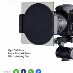 NiSi Square HD Polarizer Filter 150mm