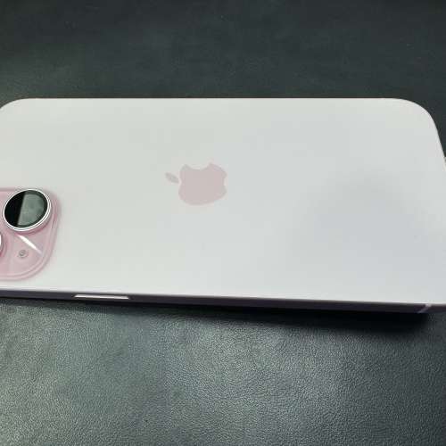 99%New iPhone 15 Plus 256GB 粉紅色 香港行貨 電池效能90% 有配件 自用首選