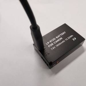 副廠電池 Canon LP-E12相機電池, USB Type-C 直充