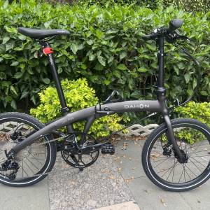 2025 車架平焊款 DAHON P10 (PAA003) 10速油剎 20吋鋁合金折叠車 送水架前後蛙燈叮叮