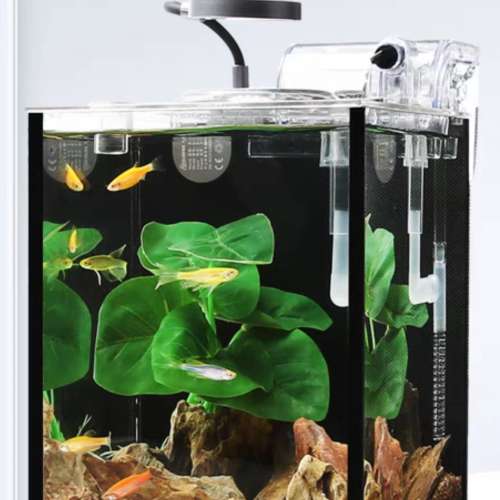 瀑布式魚缸