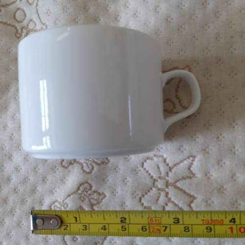 全新白色陶瓷咖啡杯 小水杯 杯子 迷你水杯