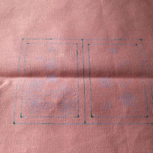 全新結緣御守手工刺繡DIY 刺繡材料包 護身符 御守刺繡diy材料包