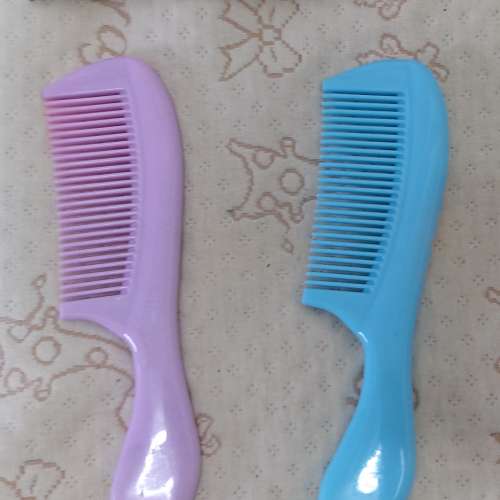 全新膠梳 梳子 扁梳 美髮梳 中齒塑膠梳子 防靜電化妝梳 plastic comb