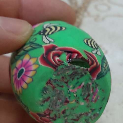 全新軟陶香薰汽車掛 香水瓶 汽車用品 車載空水瓶汽車飾品 軟陶香薰掛飾