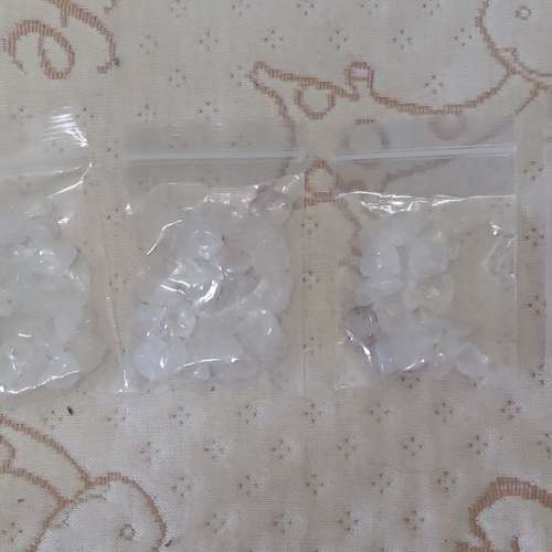 全新白水晶石 白水晶碎石 水晶消磁石 淨化