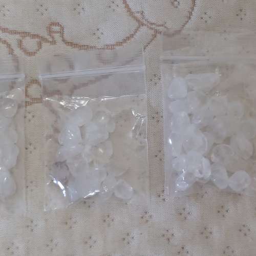 全新白水晶石 白水晶碎石 水晶消磁石 淨化