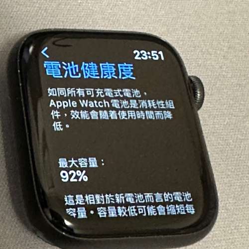 Apple Watch Series 6 44mm 太空灰 (沒有錶帶)