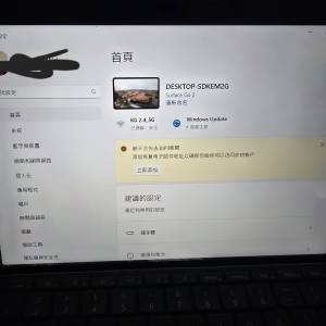 Microsoft surface go 2 go2 無盒 有火牛 128gb 4425y/8g/128gb 有 keyboard