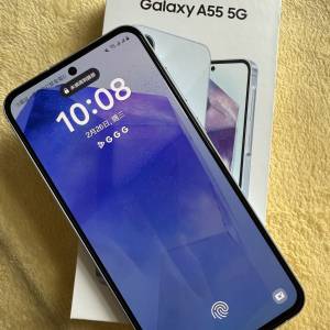 Samsung Galaxy A55 256gb 冰川藍 港行