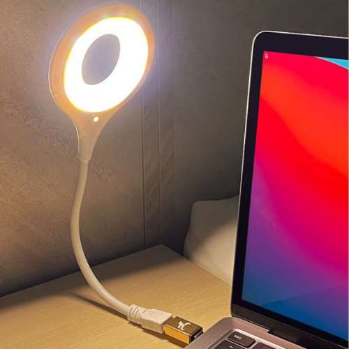 全新 黃光 USB LED 小夜燈