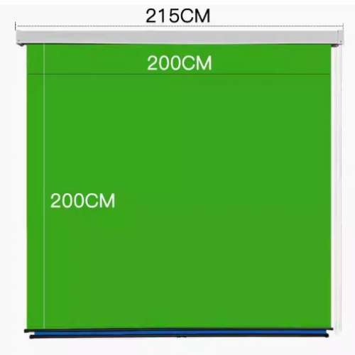 JAVES Wall / Ceiling Mount Chroma Green And Blue Screen Background (掛牆式綠幕...