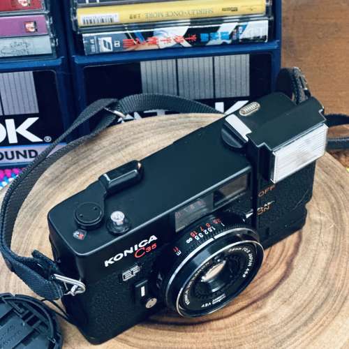出售Konica C35菲林相機一部，100%正常，外觀90%新，機身非常有質感，有意請pm我，謝...