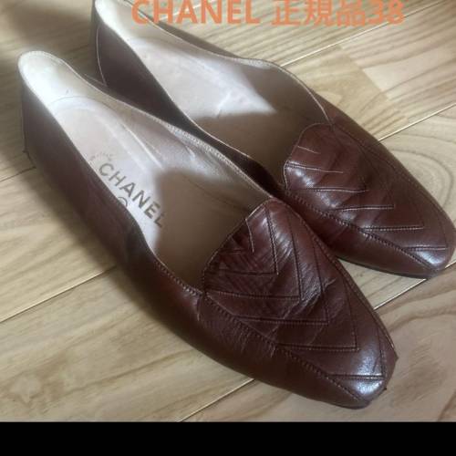 Chanel 平底軟皮鞋