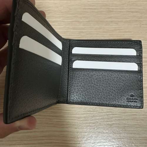 100% 全新未用過 - GUCCI 鏤空INTERLOCKING G 銀包 - 尖沙咀海港城 GUCCI 專門店購買
