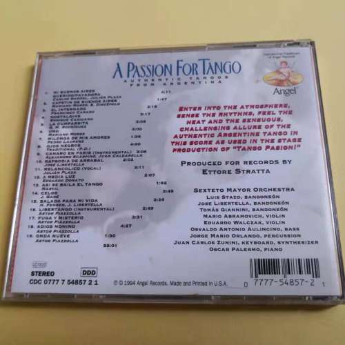 A PASSION FOR TANGO 美版