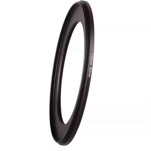 112mm - 82mm Aluminum Step Down Ring (濾鏡接環)