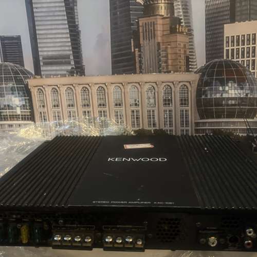 Kenwood stereo power amplifier kac 1021