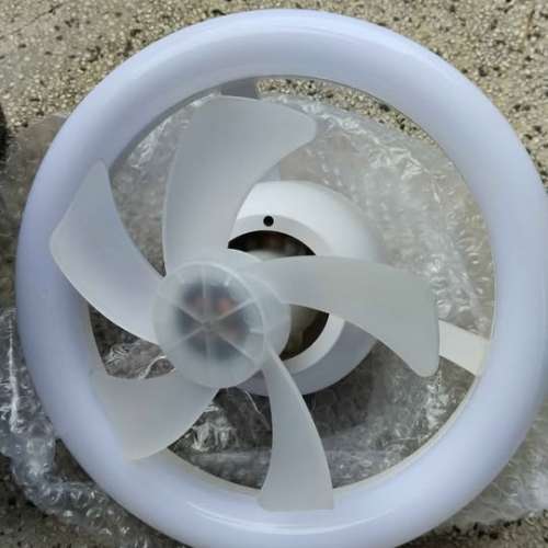 E27 48W三色變光360度風扇燈連遙控