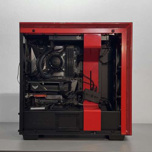 電腦主機, 黑紅機箱, GTX1660, i9-9900K