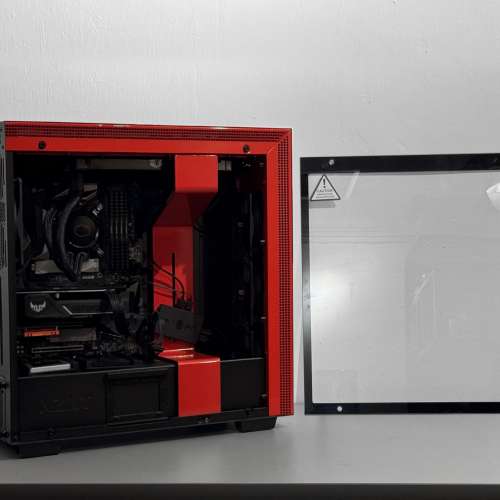 電腦主機, 黑紅機箱, GTX1660, i9-9900K