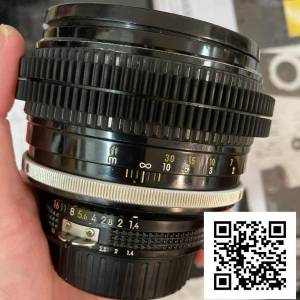 Repair Cost Checking For Nikon AI-S Nikkor 85mm F/1.4 (1981) Lens Crash 抹鏡、...