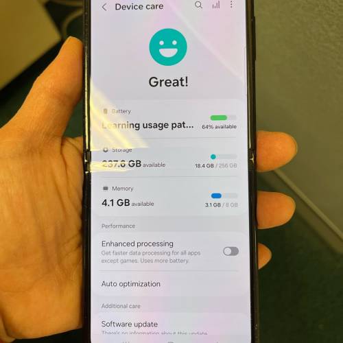 Samsung Galaxy Flip 3 256gb 摺機 有中文