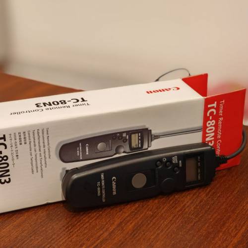 Canon TC-80N3 Timer Remote Controller 定時遙控器 快門繩