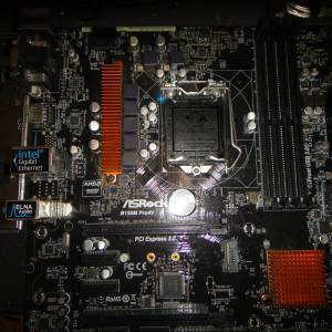 ASRock B150M Pro4V 主版 (正版Window10Pro) Socket 1151 支援6、7代CPU 四Ram槽