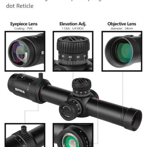 全新 T-eagle 4-16&times;44AOE 瞄準鏡 瞄準器 TELESCOPE  SNIPER war game