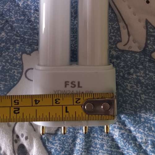 全新FSL照明H管四針燈管 單端螢光燈 家用老式H型三基色節能燈管 三基色四針燈管 H型...